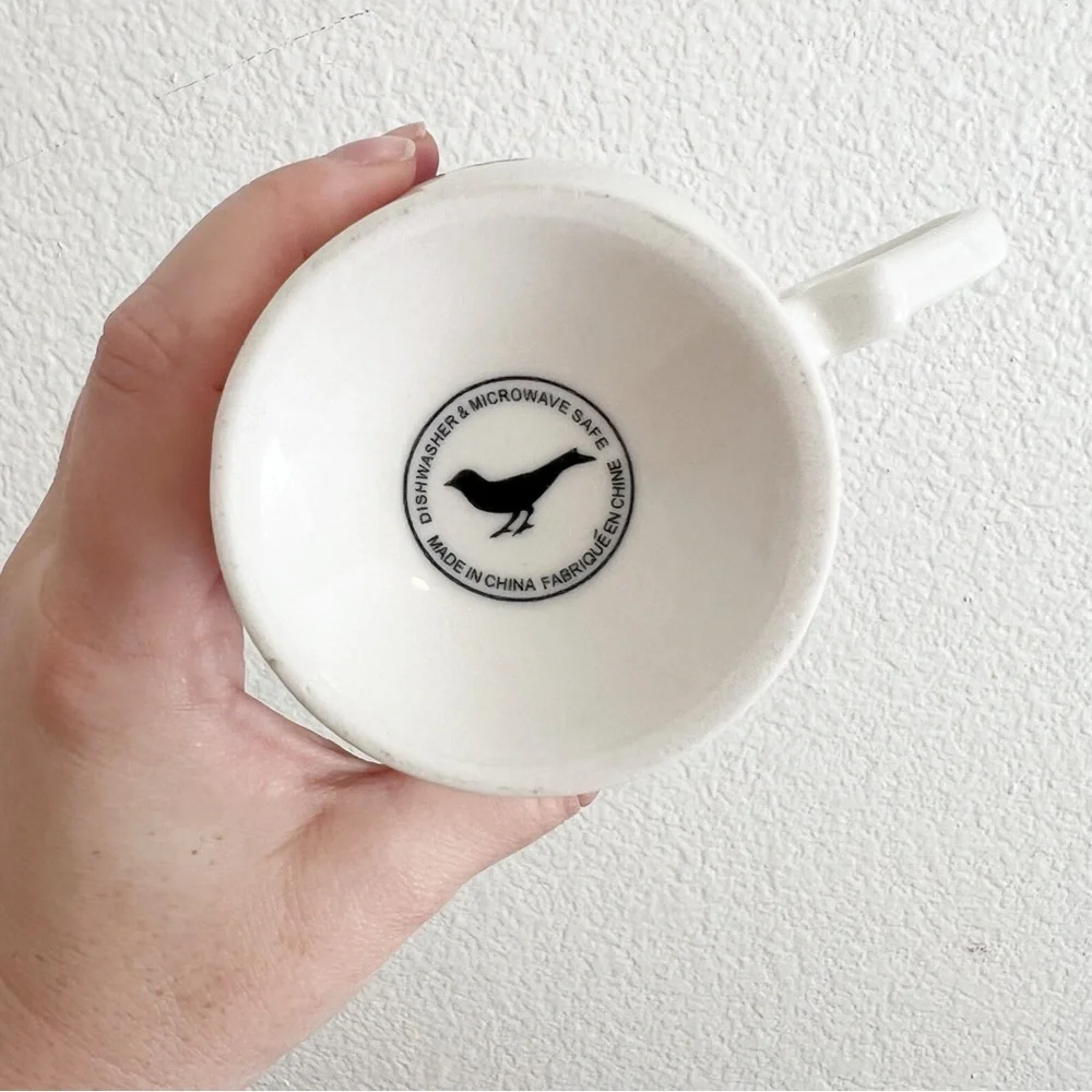 Anthropologie Missus "A" Monogram Initial Mug/Teacup - Picture 4 of 4